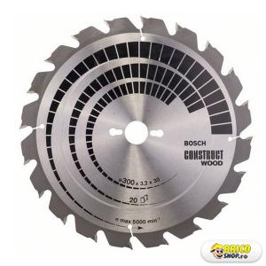 Disc debitare lemn Bosch Construct  300X30,20 Bosch > Panze ferastrau circular