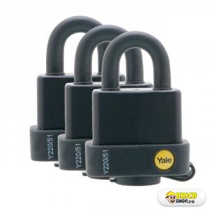 Set trei bucati lacat Yale - Y220/51/118/3 > Lacate