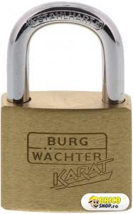 Lacat alama 30 mm Burg Wachter Karat 217 30 SB, 16 mm intre toarte, 2 chei > Lacate