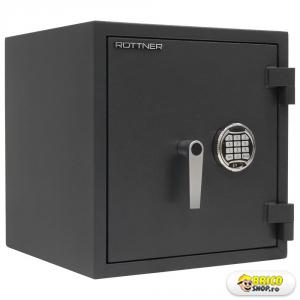Seif dubla certificare antifoc si antiefractie Rottner Atlas Fire 45 PS-650, cifru electronic, cheie, 440x460x430 mm, 119 kg > Seifuri