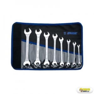 Cheie fixa Unior Set 8 piese in husa - 110/2CT > Chei fixe