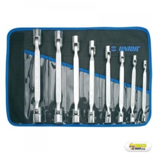 Set de chei Unior dublu articulate in husa - 202CT > Seturi de chei