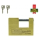 Lacat alama 90 mm Burg Wachter Quadra 444 90 SB, 2 chei Lacate