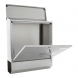 Cutie postala cu suport ziar Rottner Jubilee, 380x370x120 mm, inox Cutii postale