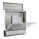 Cutie postala cu suport ziar Rottner Jubilee, 380x370x120 mm, inox Cutii postale