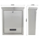 Cutie postala inox Rottner Brighton, 400x370x110 mm Cutii postale