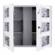 Panou chei compartimentat Rottner Key System 6, cifru electronic, 465x535x170 mm Panouri depozitare chei