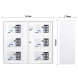 Panou chei compartimentat Rottner Key System 6, cifru electronic, 465x535x170 mm Panouri depozitare chei