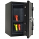 Seif certificat EN 1143-1 Fire Profi 65 EL, cifru electronic, 480x670x455 mm, 136 kg, antifoc, antiefractie Seifuri