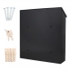 Cutie postala neagra Rottner Bolzano, 415x365x115 mm Cutii postale
