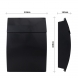 Cutie postala neagra Rottner Harrow, 445x320x105 mm Cutii postale