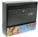 Cutie postala Burg Wachter Mail 5877 E, 322x362x100 mm, otel zincat, negru-antracit Cutii postale