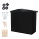 Cutie postala neagra Rottner Woethersee, 350x390x205 mm Cutii postale