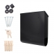 Cutie postala neagra Rottner Villa Spezial, 415x365x115 mm Cutii postale